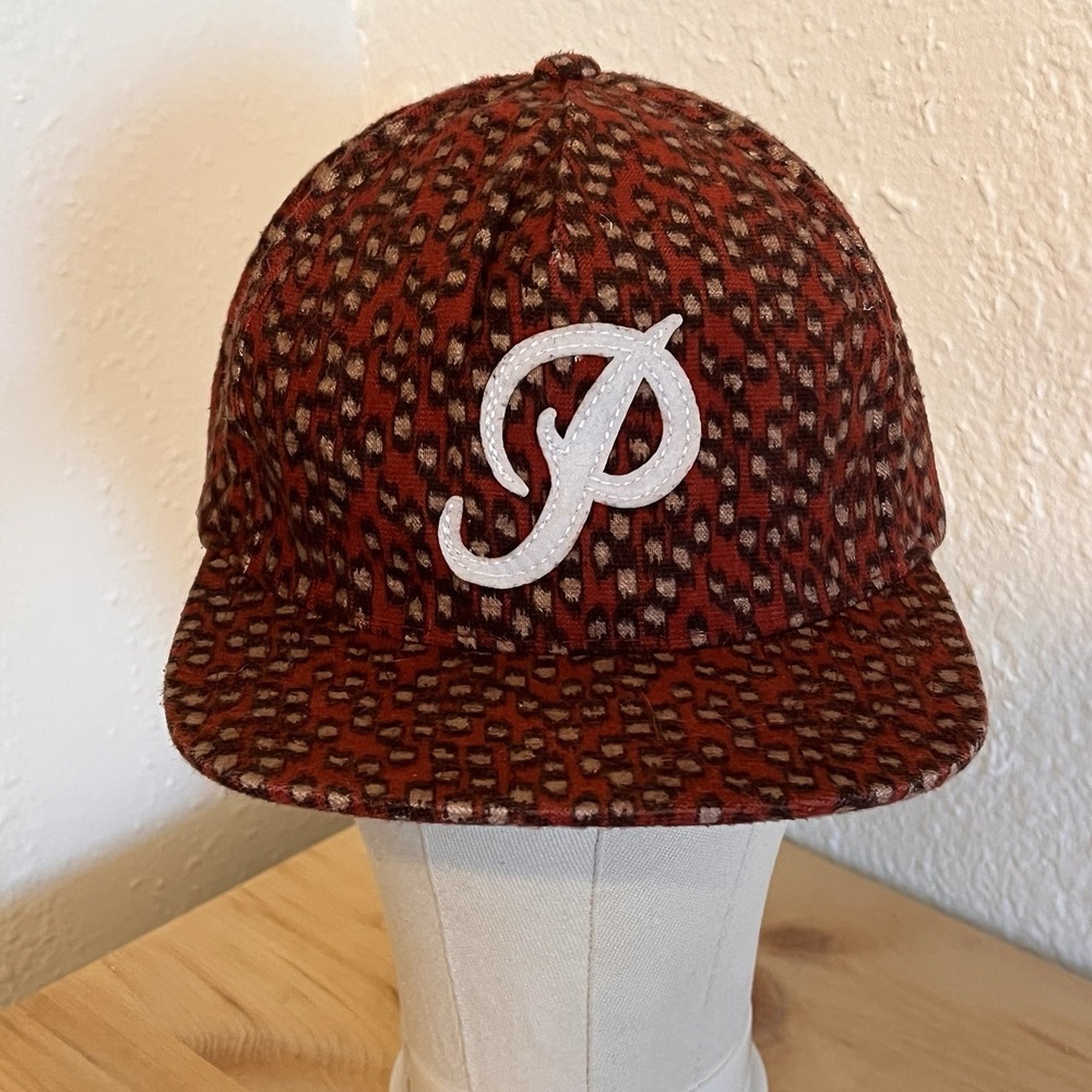 Primitive Apparel Hat Brick Red One Size 100% Cotton Skateboarding